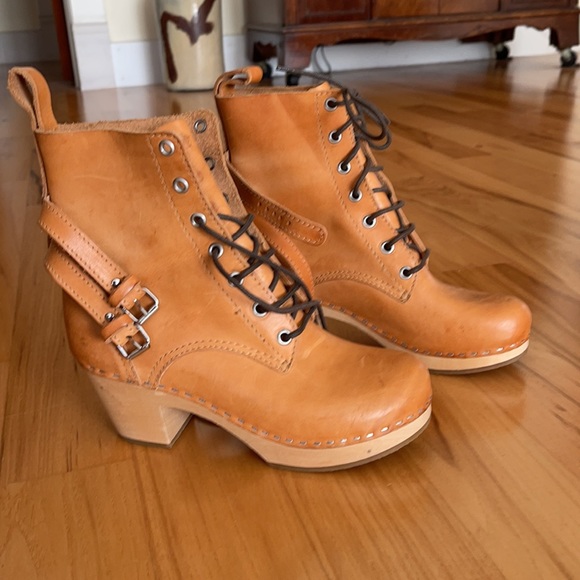 Swedish Hasbeens Toffel Combat boot - Picture 2 of 10